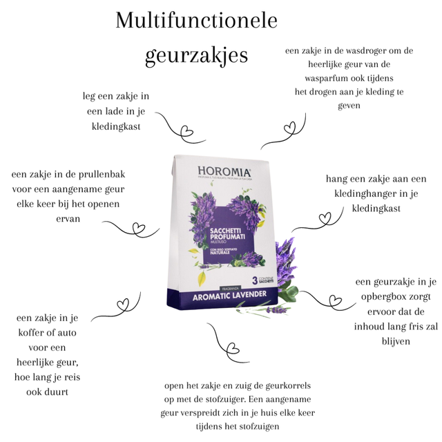Horomia Geurzakjes Aromatic Lavender